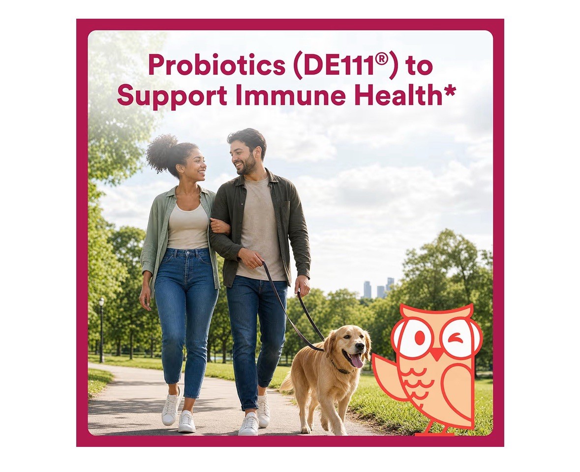 Delicious Grape Probiotic & Prebiotic Gummies – 6 Billion CFU Digestive Health!