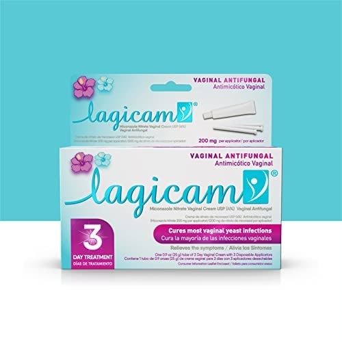 Yeast Infection Treatment 3-Day Miconazole Nitrate Vaginal Cream 3 Applicators