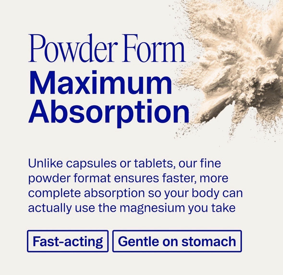 Magnesium Complex Powder Glycinate Taurate Malate Citrate Sleep Calm 30 Serv
