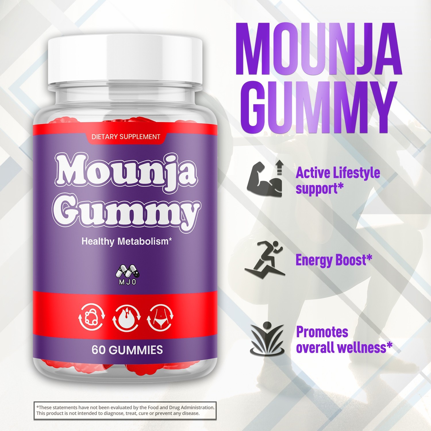 (5 Pack) Mounja Gummy ACV Keto Gummys Vitamin Max Supplement 300 Gummies