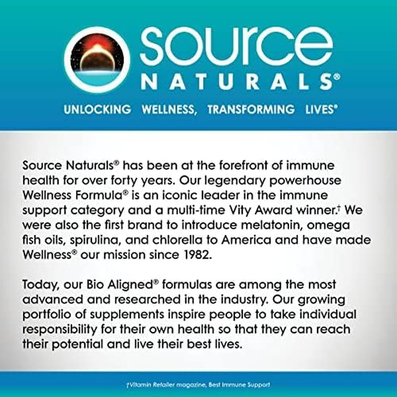 Source Naturals Melatonin, Helps Promote Sleep*, 2 Mg – 60 Time-Released Tablets