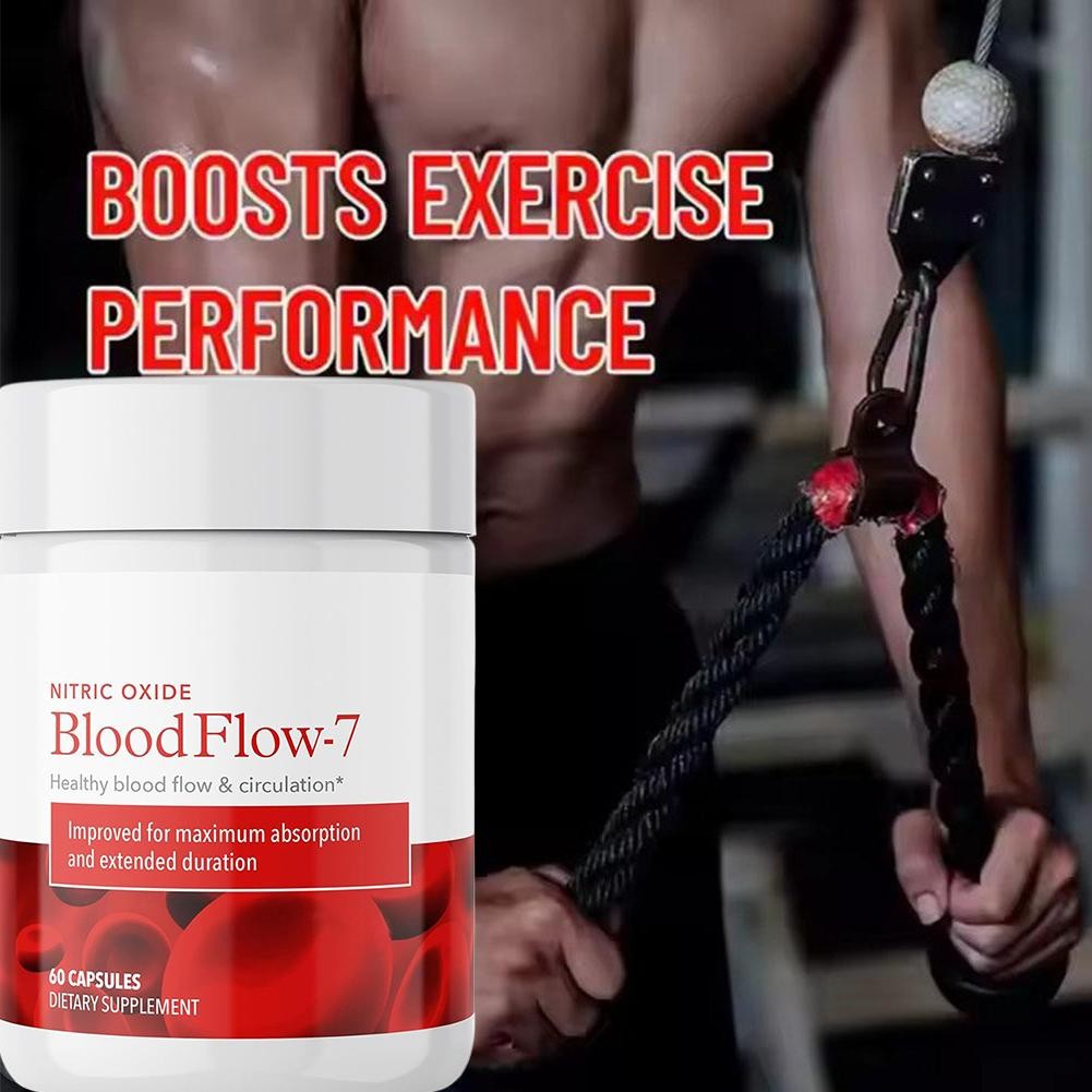 1-5 PACK Juvenon BloodFlow7 Blood Circulation Support Formula 60ct Softgels USA