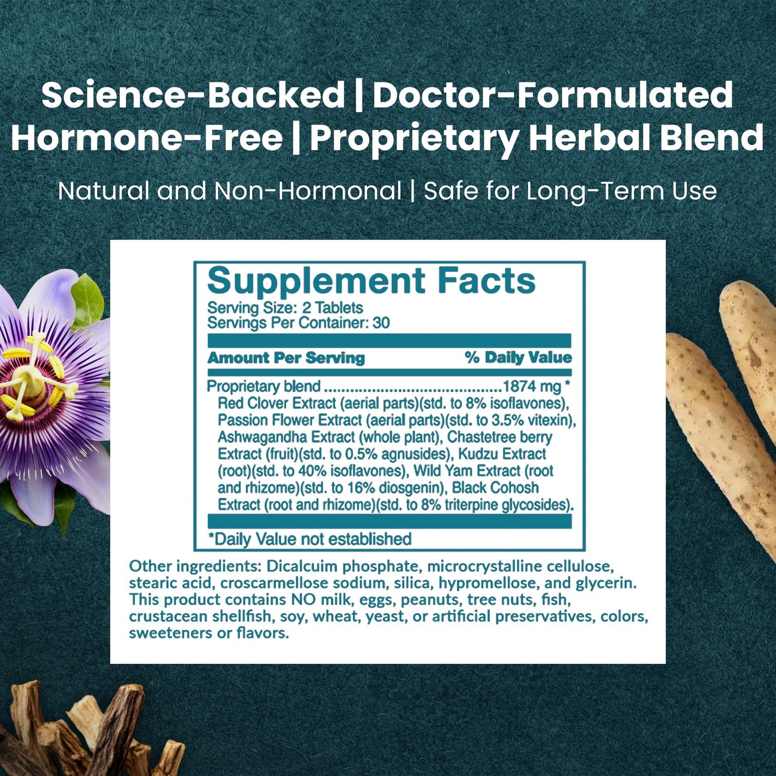 Herbal Equilibrium™ – Natural, Full-Spectrum Relief for Peri/Menopause Sym