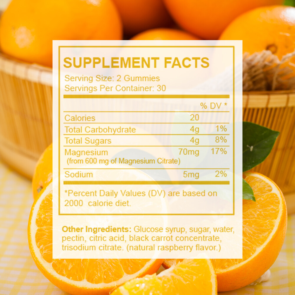 Magnesium Citrate Capsules Extra Strength High Absorption Magnesium Supplement