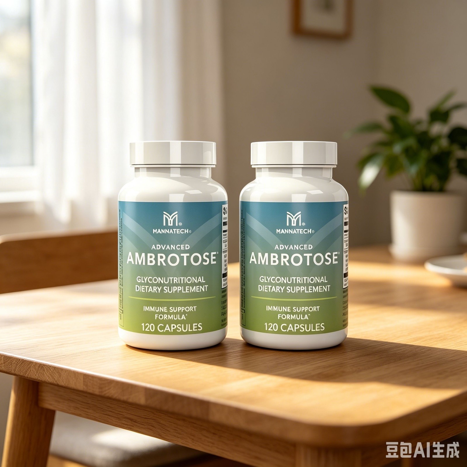 Mannatech Advanced AmAdvanced Count Capsules 120 Ambrotose Dietary | Supplement