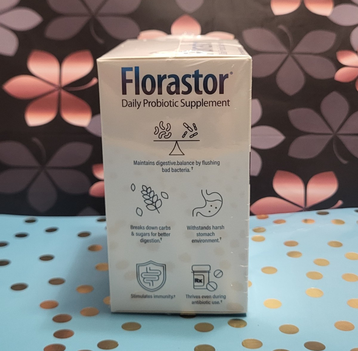 Florastor Daily Probiotic Supplement 100 250Mg Capsules Exp 12/2027