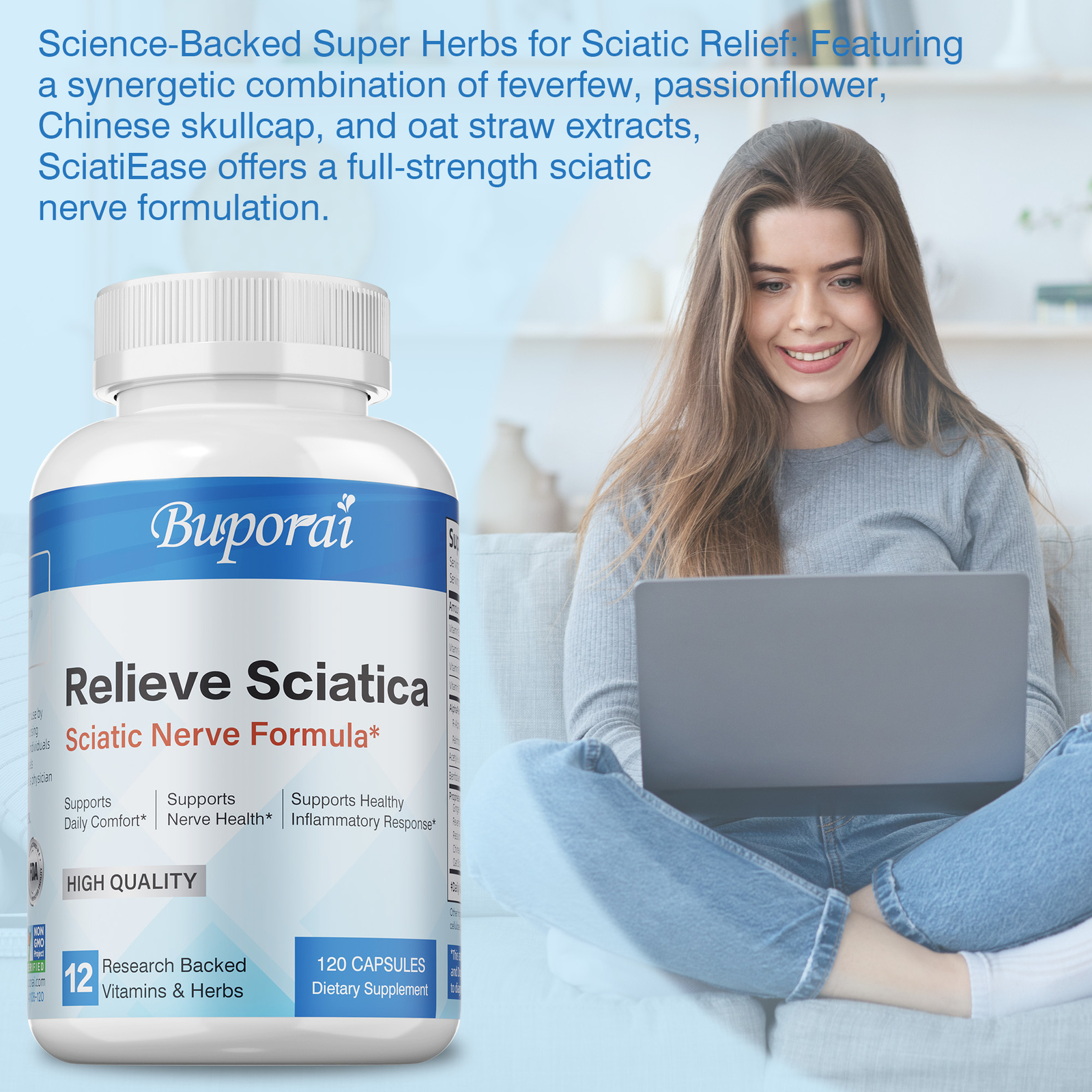 Relieve Sciatica – Nervous System Health and Relief Pain and Inflammation