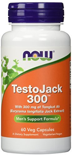 NOW Foods TestoJack 300 – 60 Veg Caps. Tongkat Longifolia jack 05/2025 FreshEXP