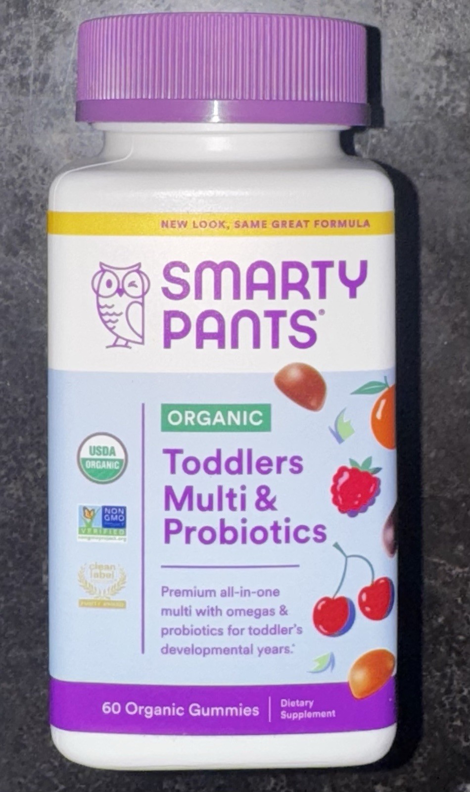 SmartyPants Organic Toddler Multivitamin Gummies: Probiotics – 08/07/2025