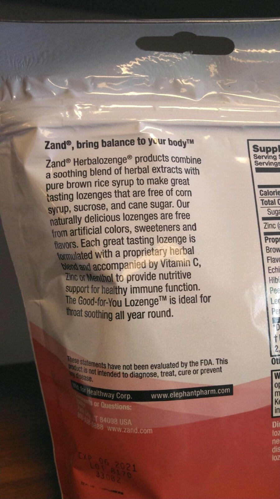 Quinine Tonic Syrup 17 oz and Echinacea Zinc Cherry 80 Lozenge 1 Bottle & 1 Bag