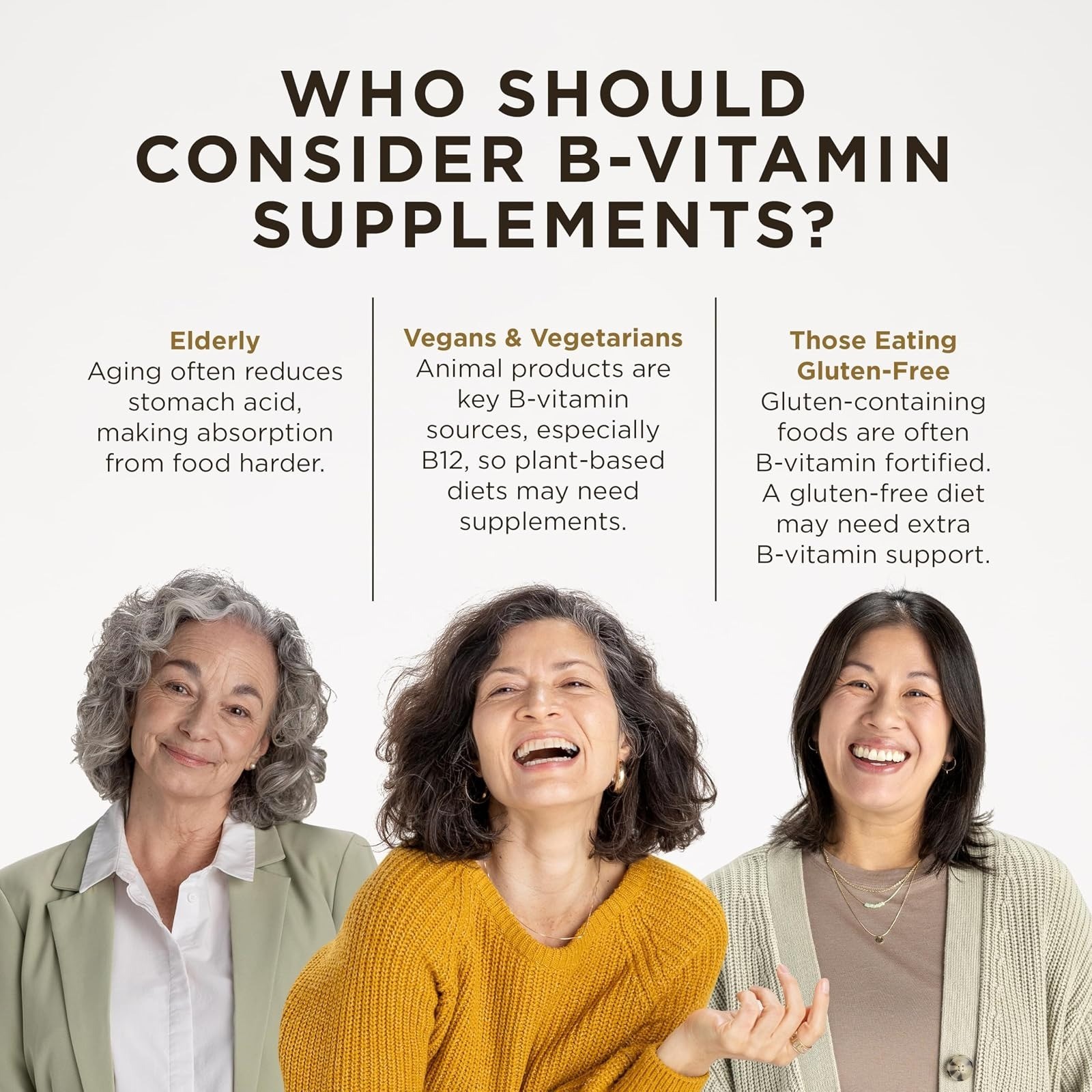 Solgar B-Complex 100 Vegan Capsules 100 Count Energy Metabolism