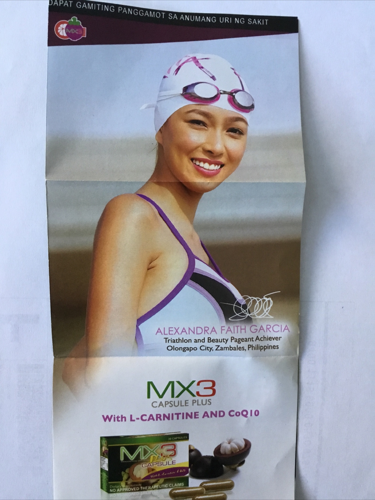 2 BOXES OF MX3 PLUS With L-CARNITINE & Q10, 30 CAPSULES EACH BOX