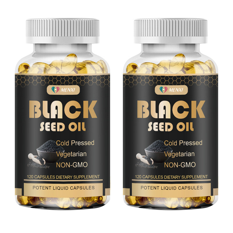 1000mg Black Seed Oil Pills,Premium Cold Pressed,Non-GMO,Vegan,Premium BlackSeed
