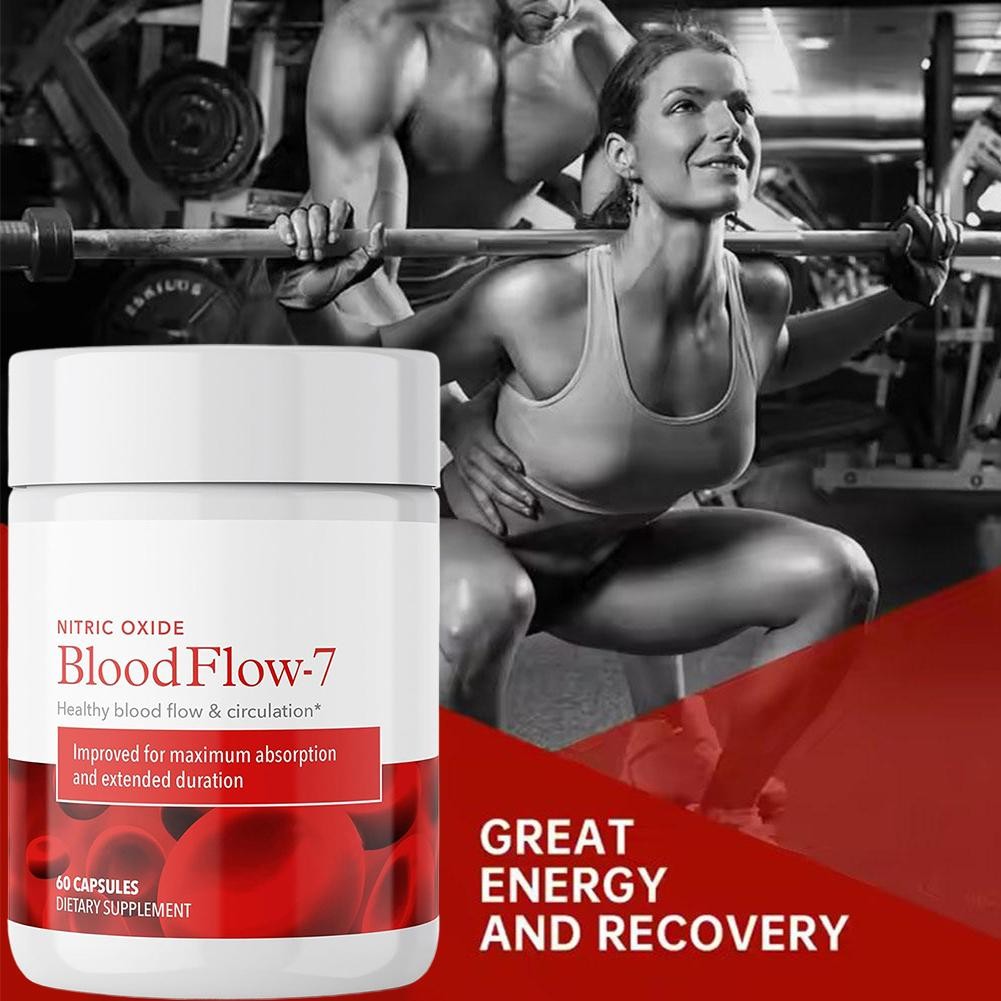 1-5 PACK Juvenon BloodFlow7 Blood Circulation Support Formula 60ct Softgels USA