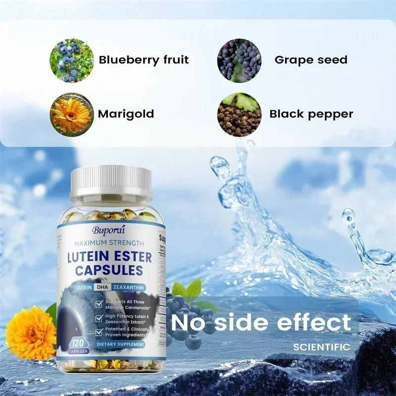 Lutein Ester 120pcs – Eye Health, Promotes Vision Health, Improves Dry Eyes