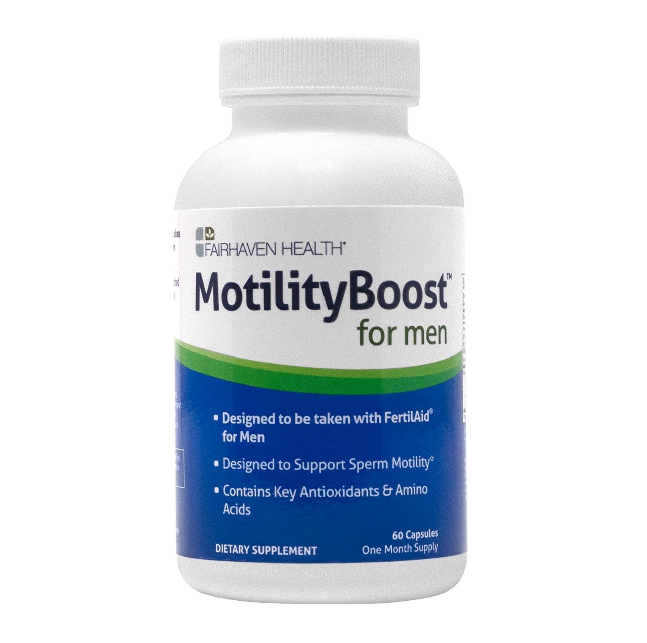 Fairhaven Health, MotilityBoost for Men 60 Capsules Expires: 02/2026 Brand 🆕