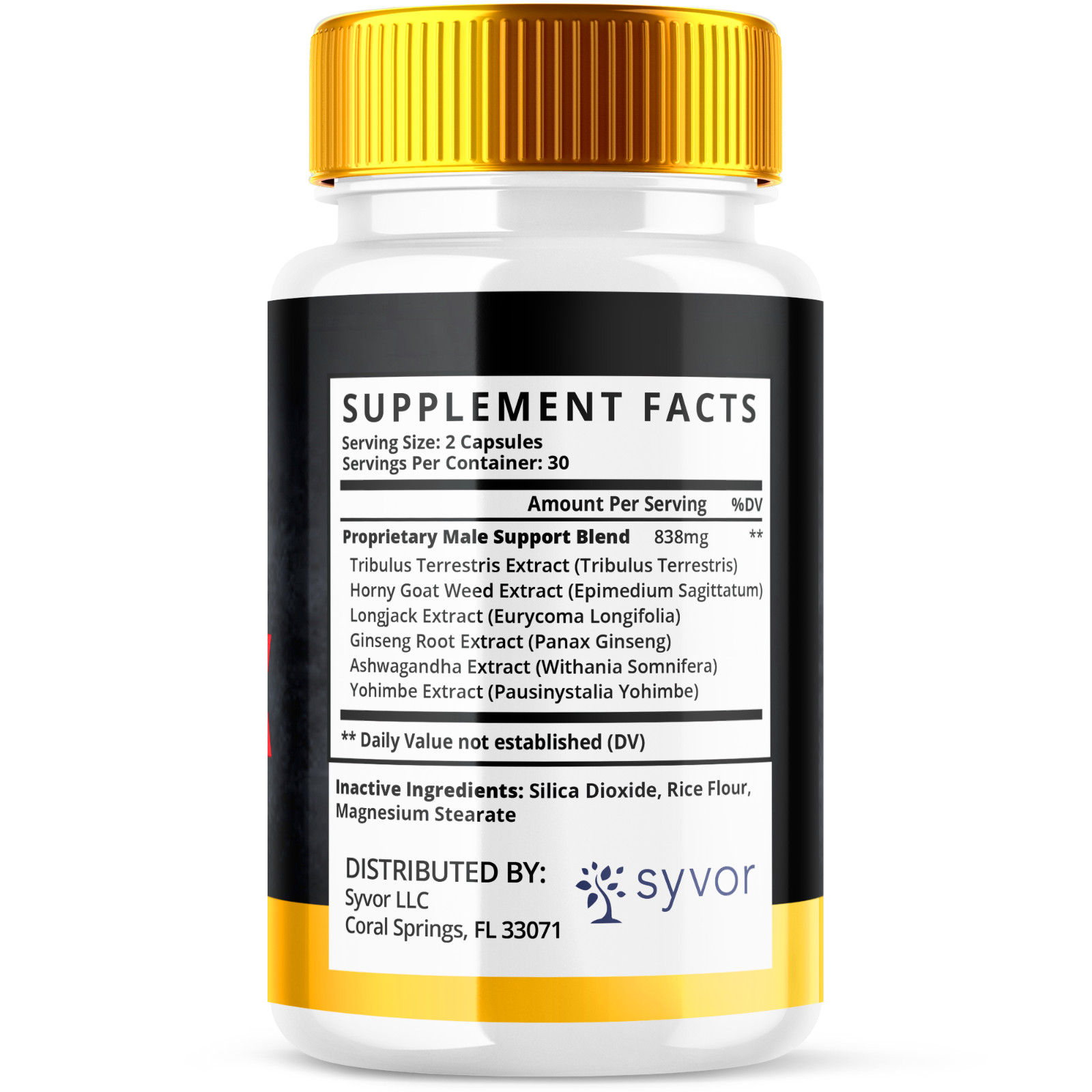 (2 Pack) Vigortrix Male Pills Maximize Energy, Vitality & Stamina 120 Capsules