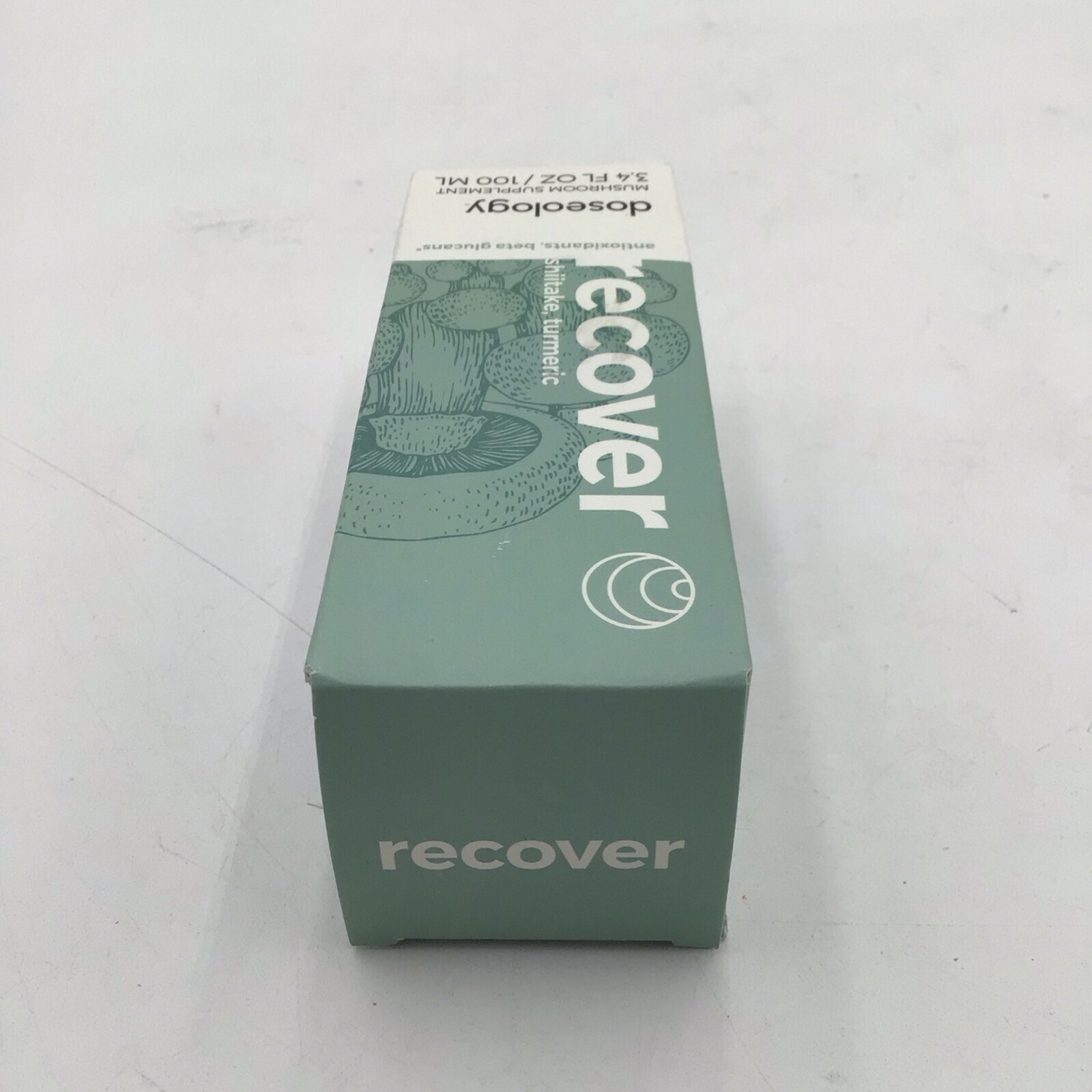 Recover Doseology Mushroom & Turmeric Supplement – Shiitake, 3.4 FL OZ