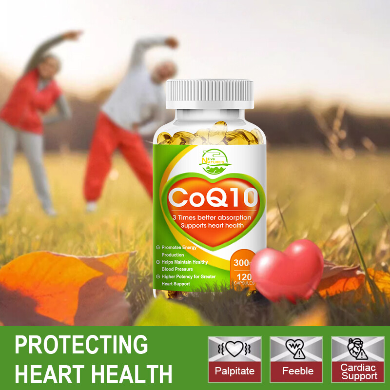 COQ 10 Coenzyme Q-10 300mg Heart Health Support, Increase Energy & Stamina 120PC