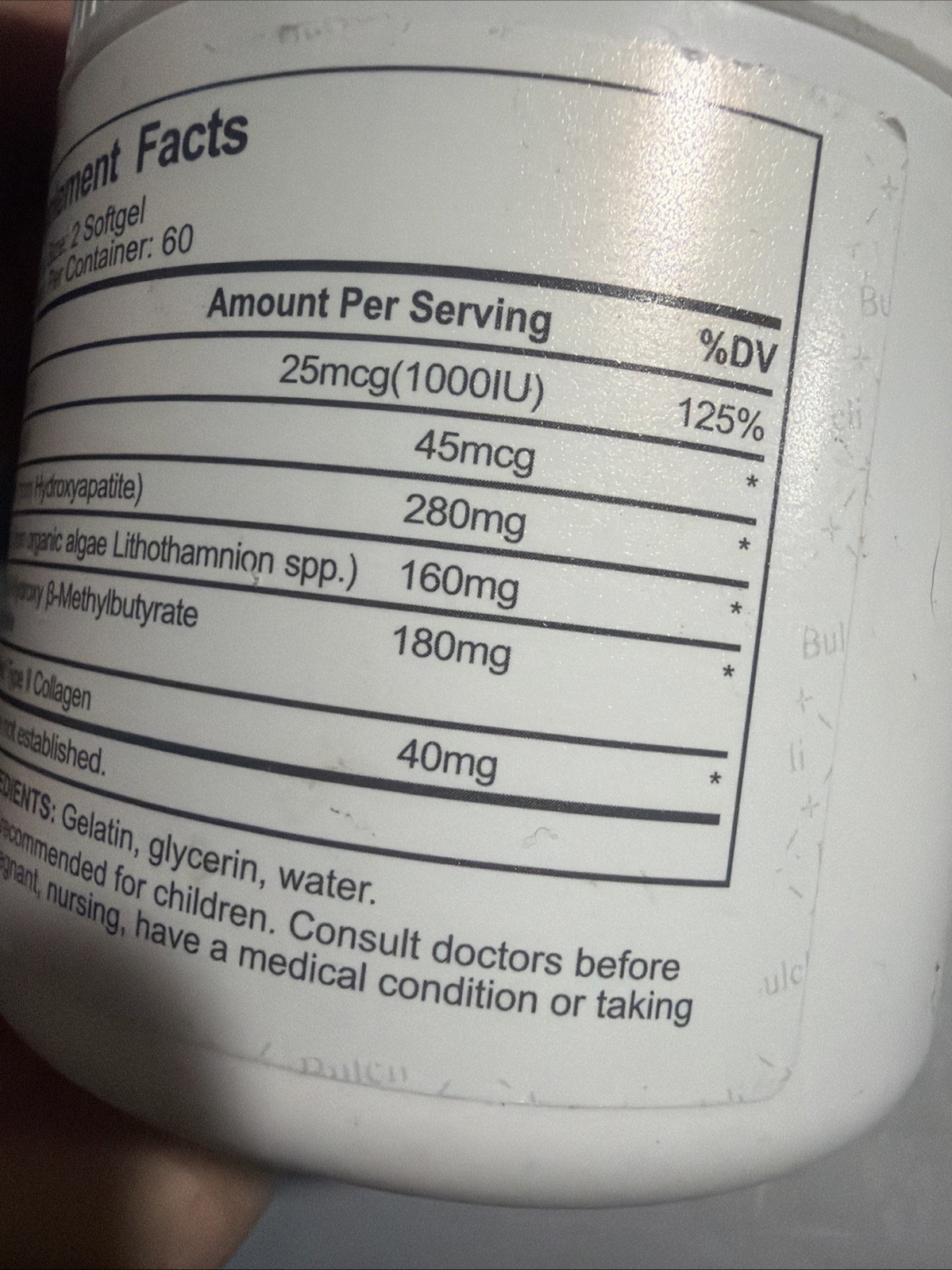 Vitamin D3 10000 IU + K2 MK7 250mcg tablets Immune support strong bones 10-120Pc