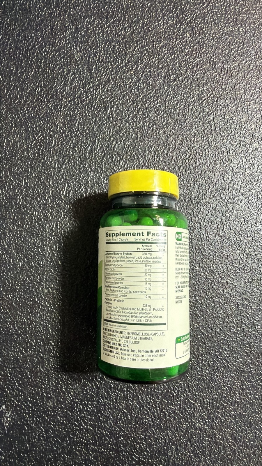 Spring Valley Advanced Digestive Enzymes with Probiotics & Prebiotics 60 Capsule