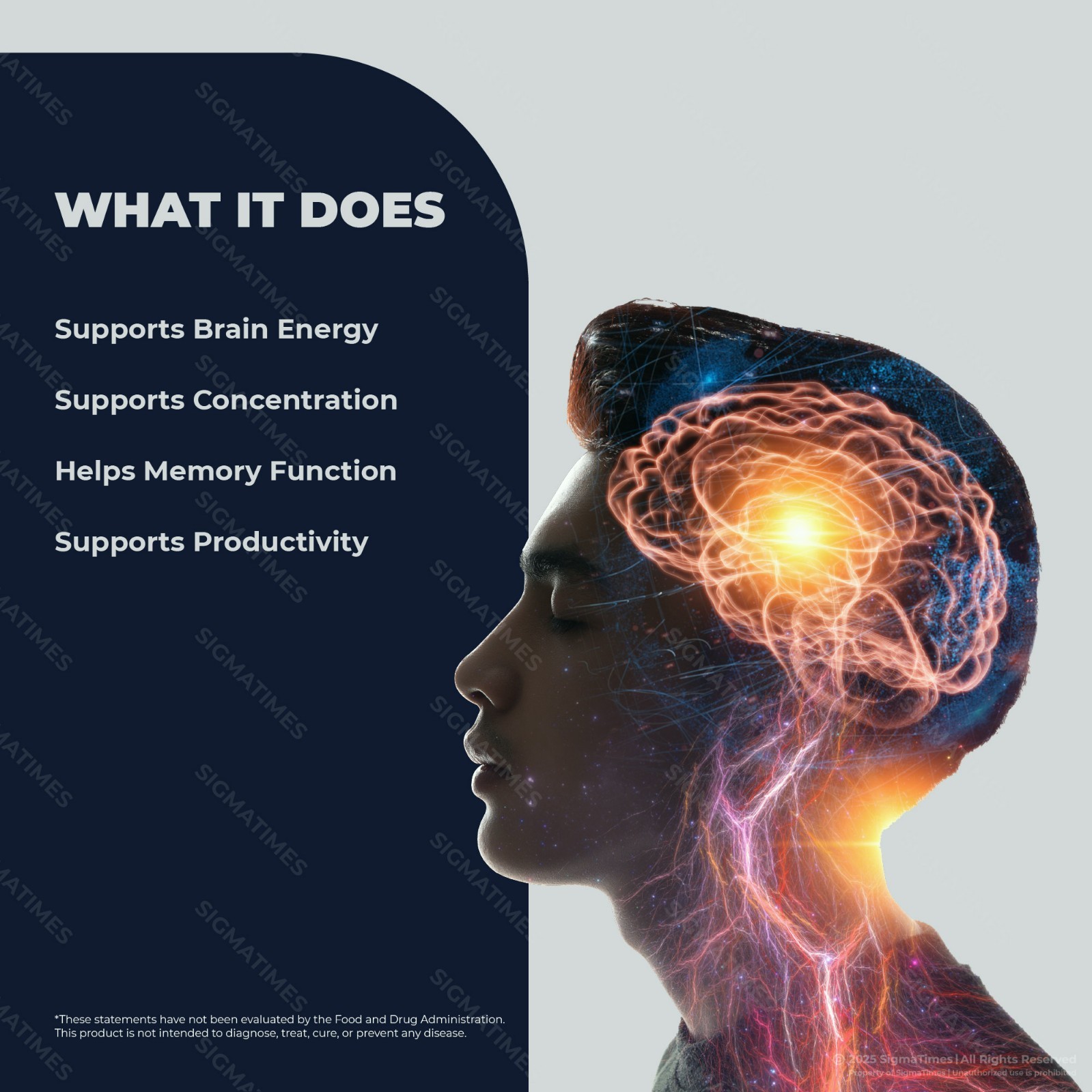 Gold Align Capsules, Official Formula, Brain Health & Memory Support – 2 Pack