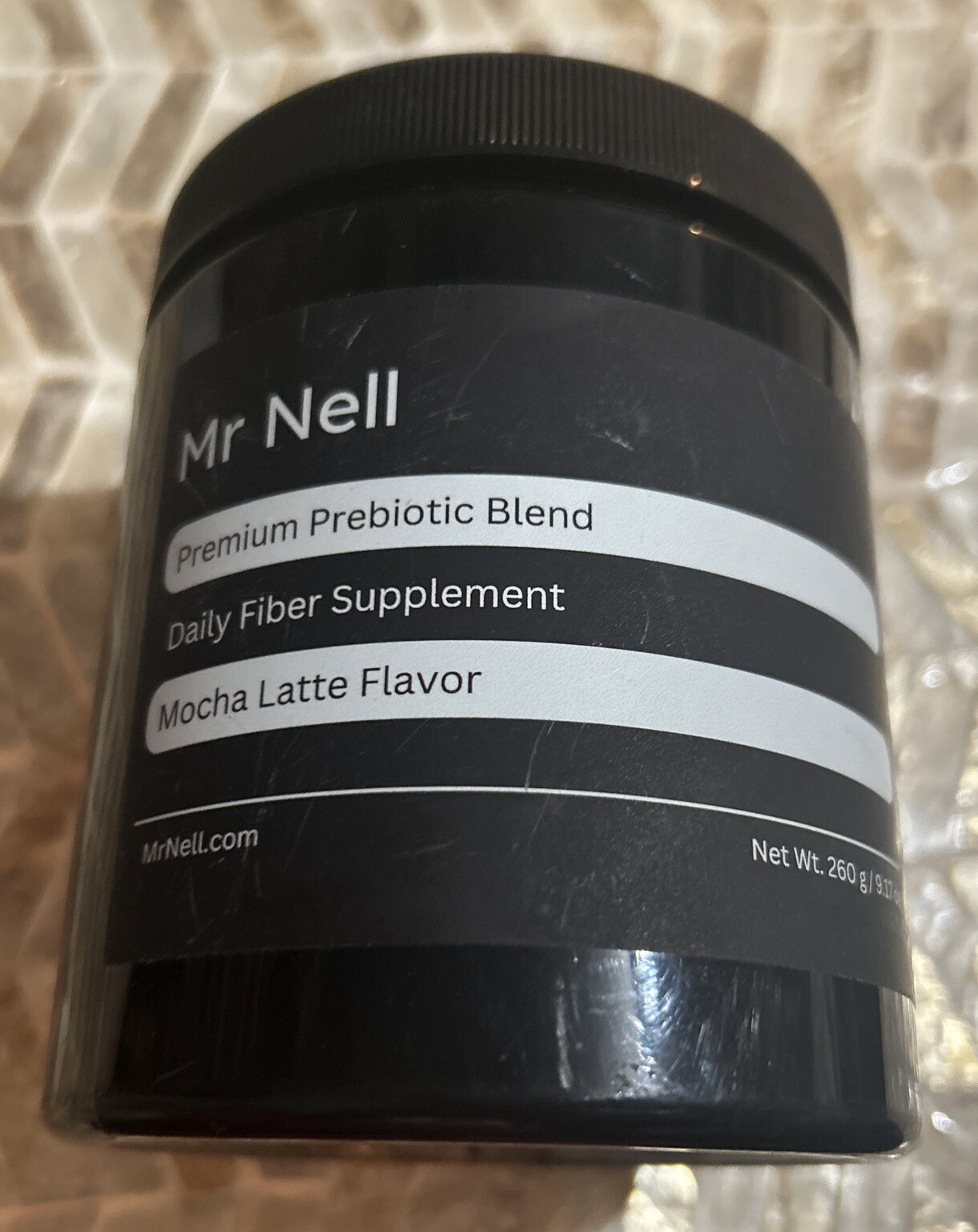 Mr Nell Dietary Fiber Supplement, Premium Prebiotic Blend, Mocha Latte 01/2025