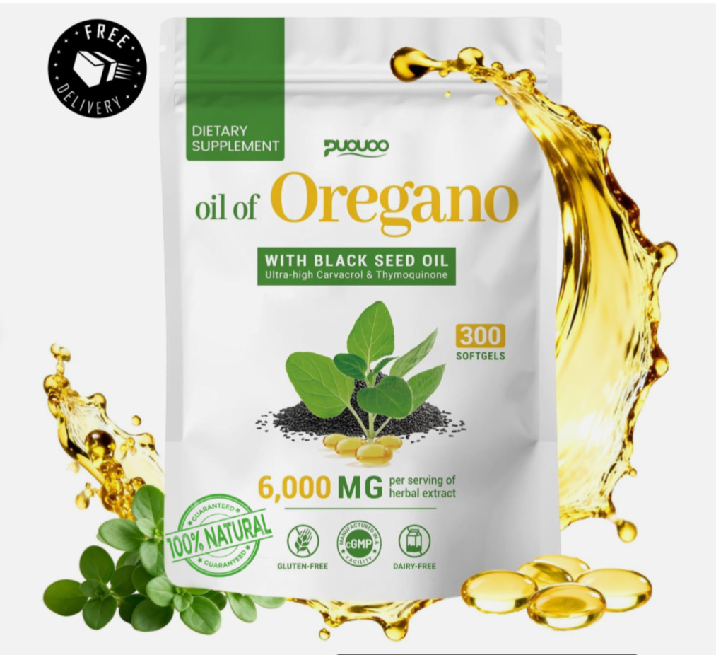 Resilia Oil Of Oregano With Black Seed Oil 6,000MG 300 Softgels (Fast Delivery)