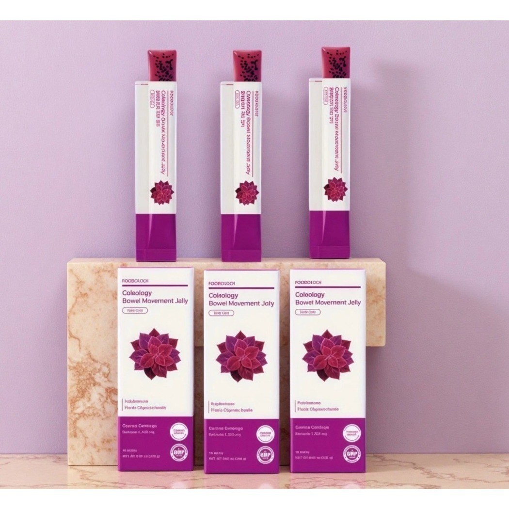 3PCS NEW FOODOLOGY Coleology Bowel Movement Jelly (Grape & Prune) 10 Sticks