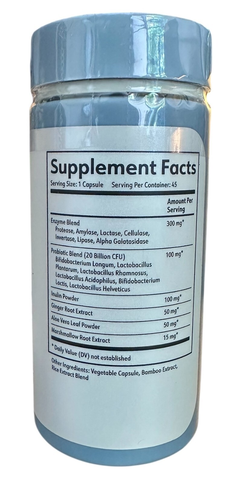 Daily Probiotics 20 Billion CFU for Adults Gut Health w/ Digestive Enzyme Blend