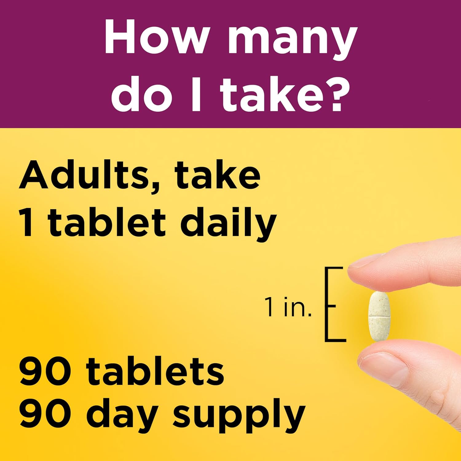 Nature Made Multivitamin for Women 50+ No Iron Daily Support 90 Tablets NEW