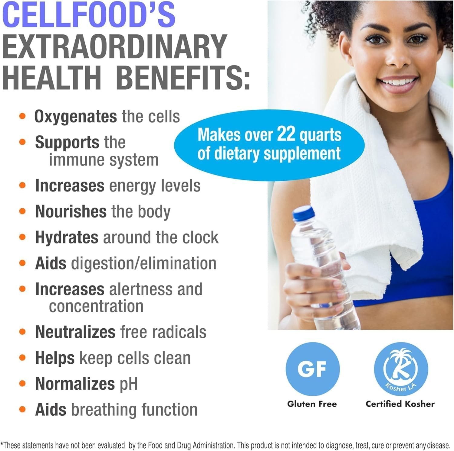 CELLFOOD Original Oxygen Boost Liquid Oxygen Drops 1 FL OZ (3 PACK)