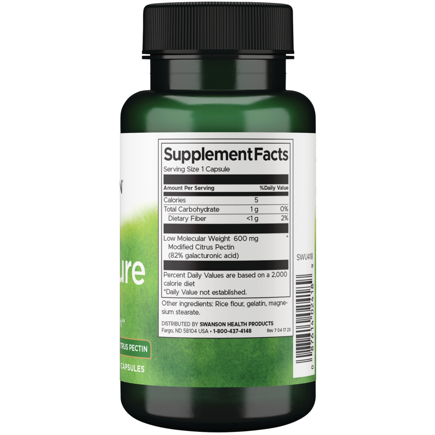 Swanson PectiPure Modified Citrus Pectin – Supports Digestive Health and