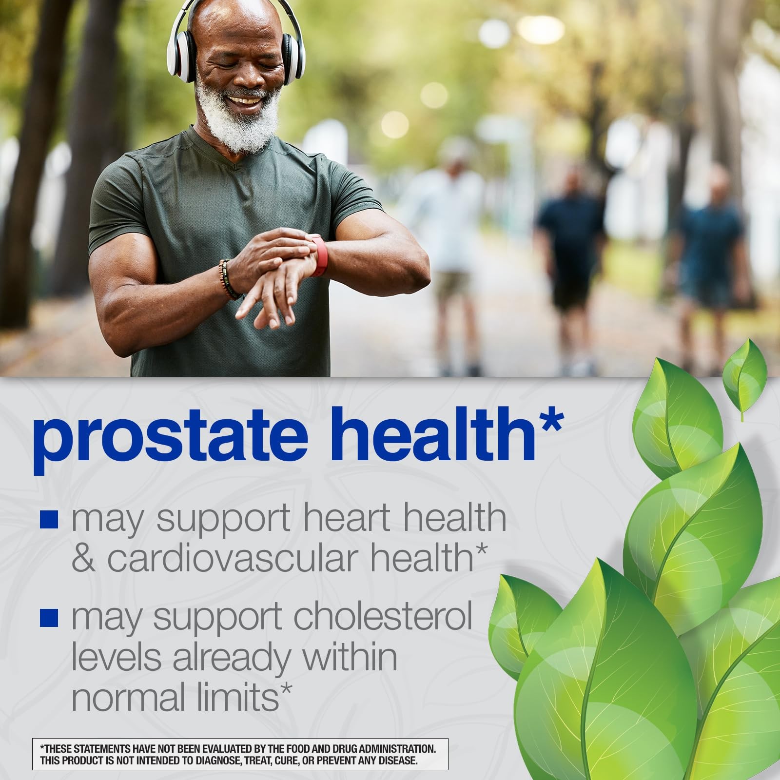 Nature’s Wonder Men’s Prostate Formula with Saw 200 Count (Pack of 1)