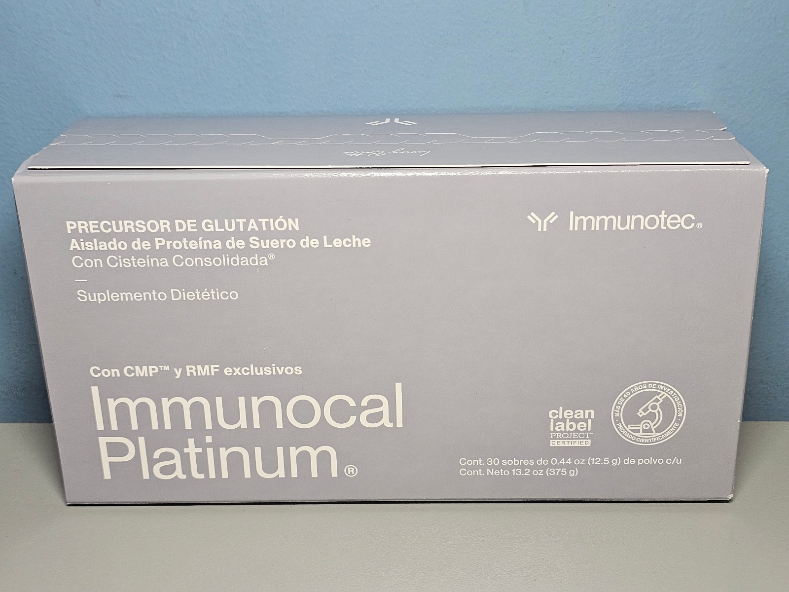 Immunotec Immunocal Platinum Supplement- 30 pouches – Exp 12/2028 – New! Sealed!