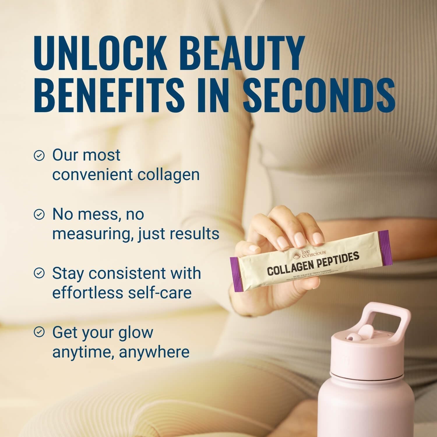 Revitalize & Shine: Naturally-Sourced Collagen Powder for Youthful Skin, Hair…