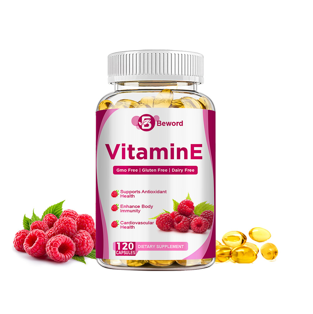 Vitamin E 1000IU Mixed Tocopherols Natural Antioxidant for Skin & Immune Support