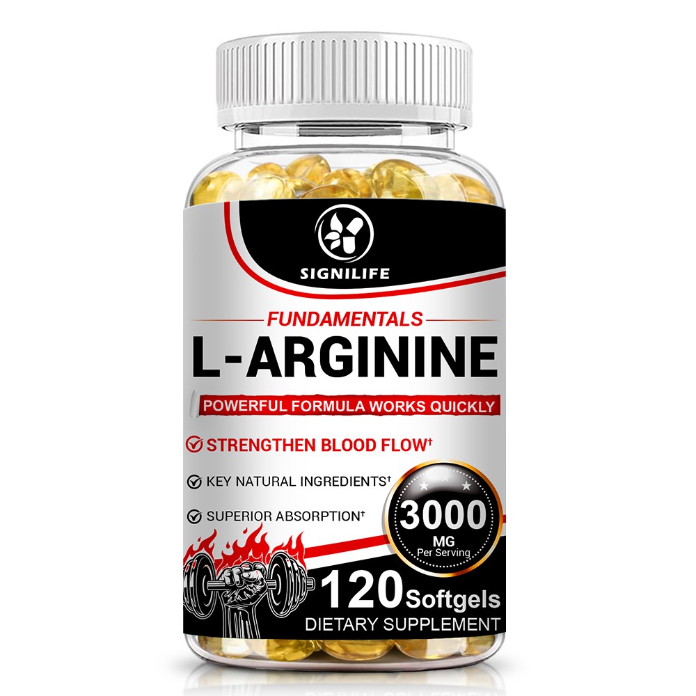 Nitric Oxide Booster L-Arginine, L-Citrulline 3000mg 120 Caps HIGHEST POTENCY