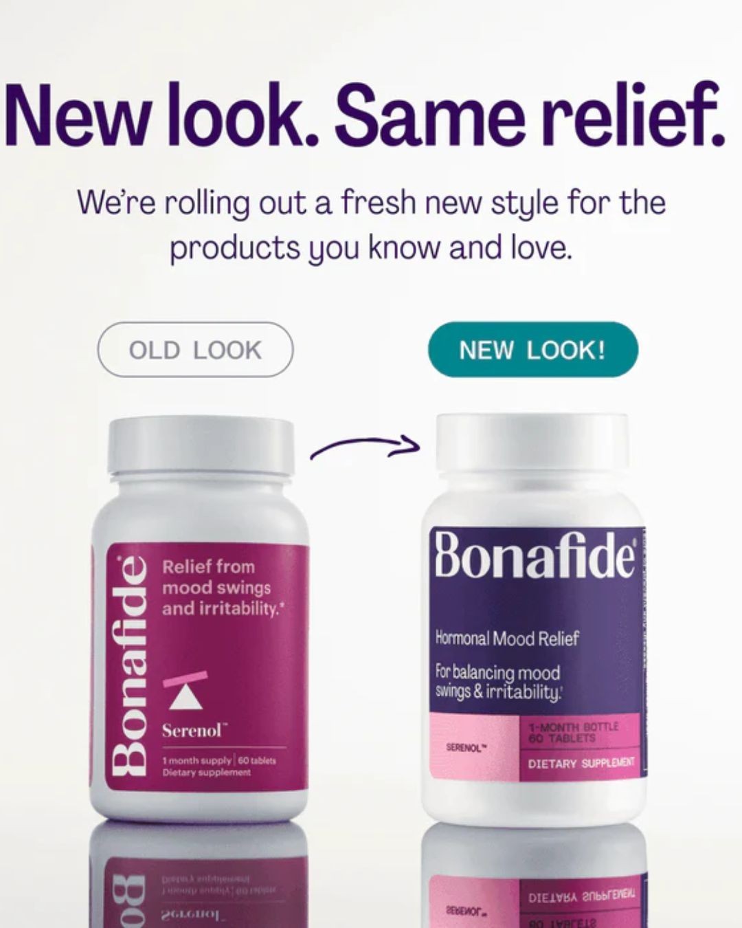 Bonafide Serenol Hormonal Mood Relief 3-Month Supply 180 Tablets 10/2026