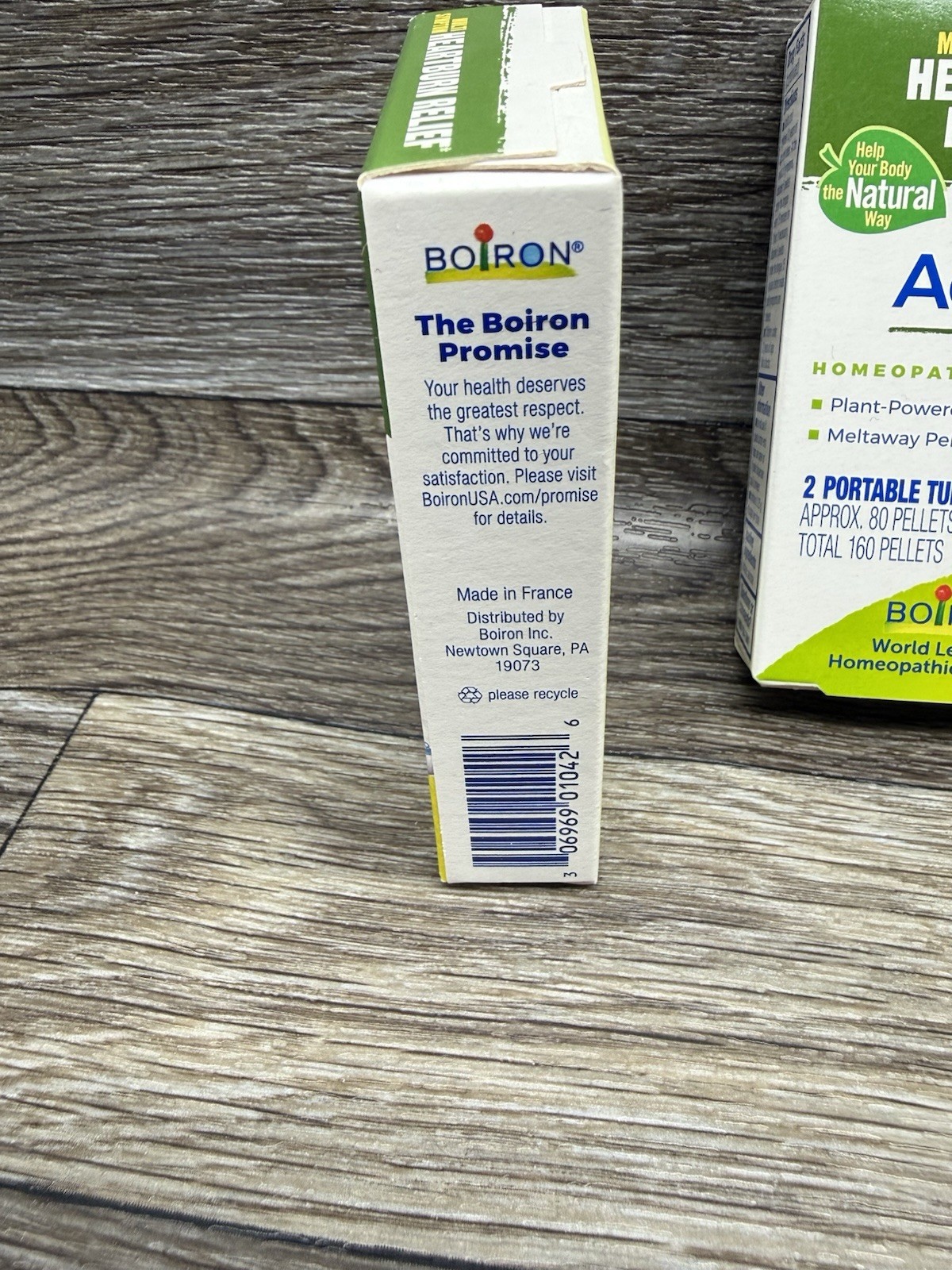 LOT OF 2 BOIRON ACIDIL MELTAWAY TABLETS 60 UNFLAVORED EXP. 06/2027