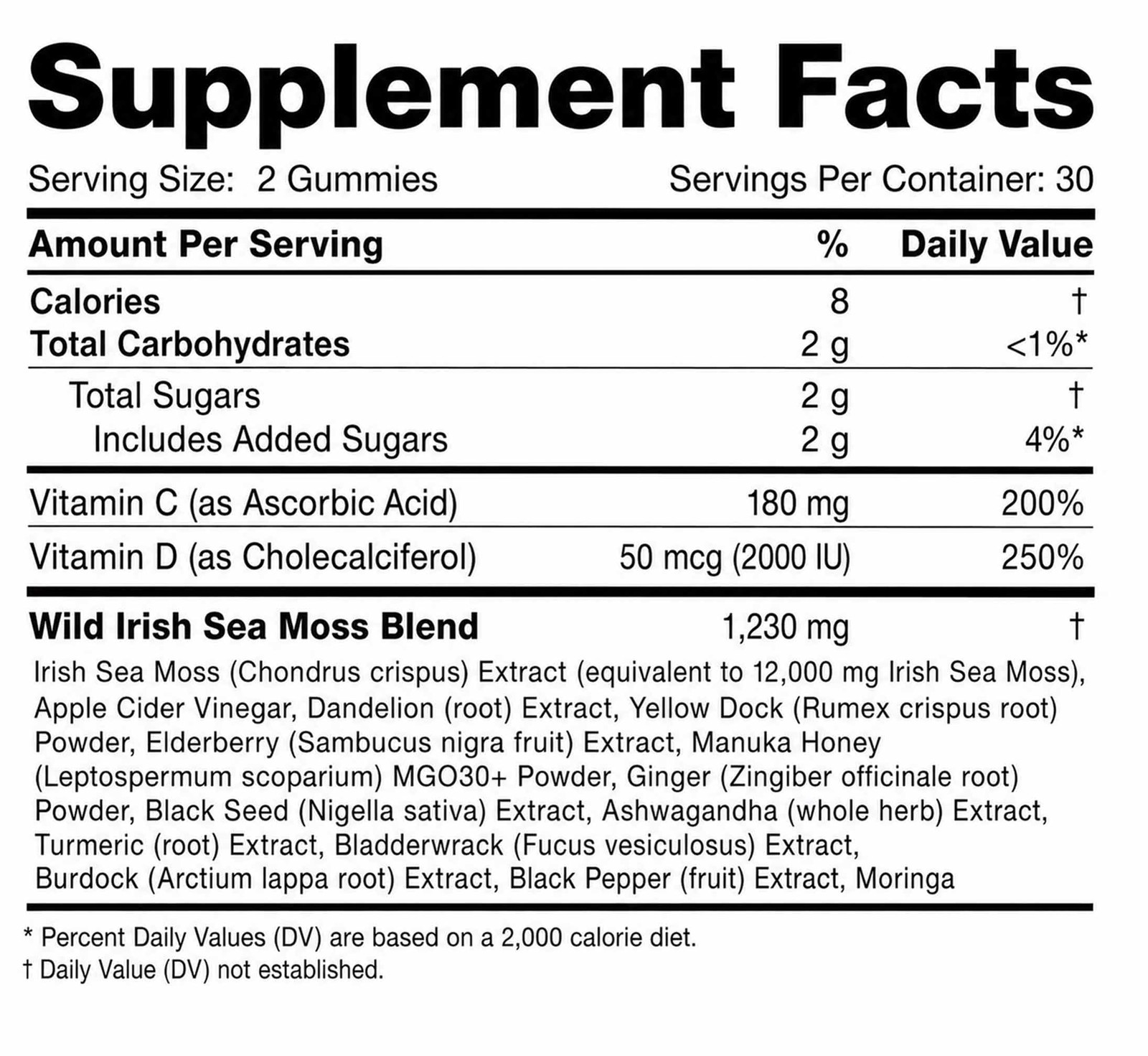 YALGET Sea Moss Gummies 16-in-1 with Ashwagandha, Black Seed Oil, Ginger, Tur…