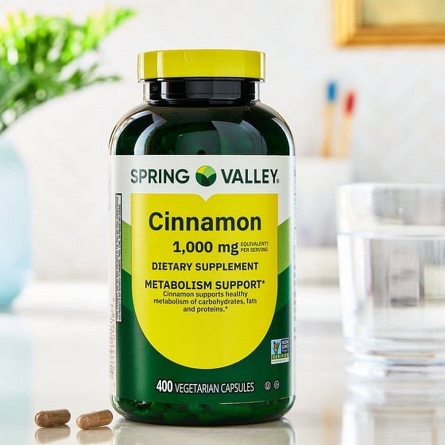 Cinnamon Dietary Supplement, 1000 Mg, 400 Count Free Shipping US