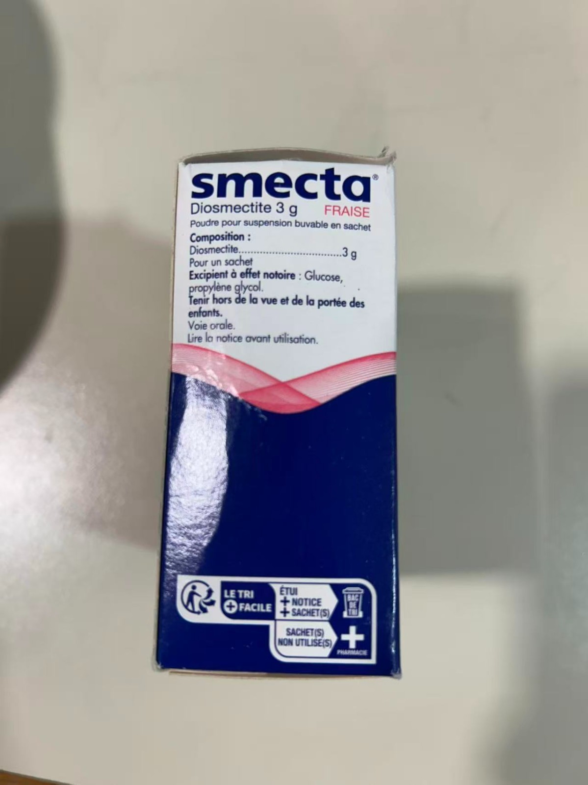 Smecta Strawberry Flavor – 18 Individual Sachets – EXP:08/2026