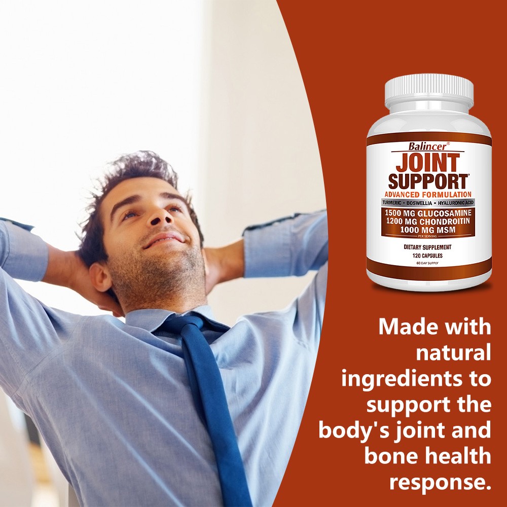 Glucosamine Chondroitin Turmeric MSM Triple Strength Bone Joint 120 Pills US