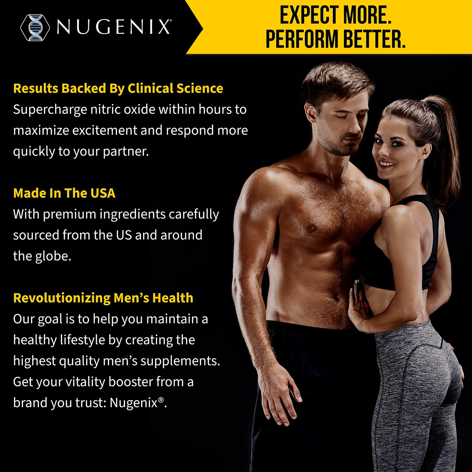 Nugenix Perform, Nitric Oxide and Vitality Booster for 30 Count (Pack of 1)