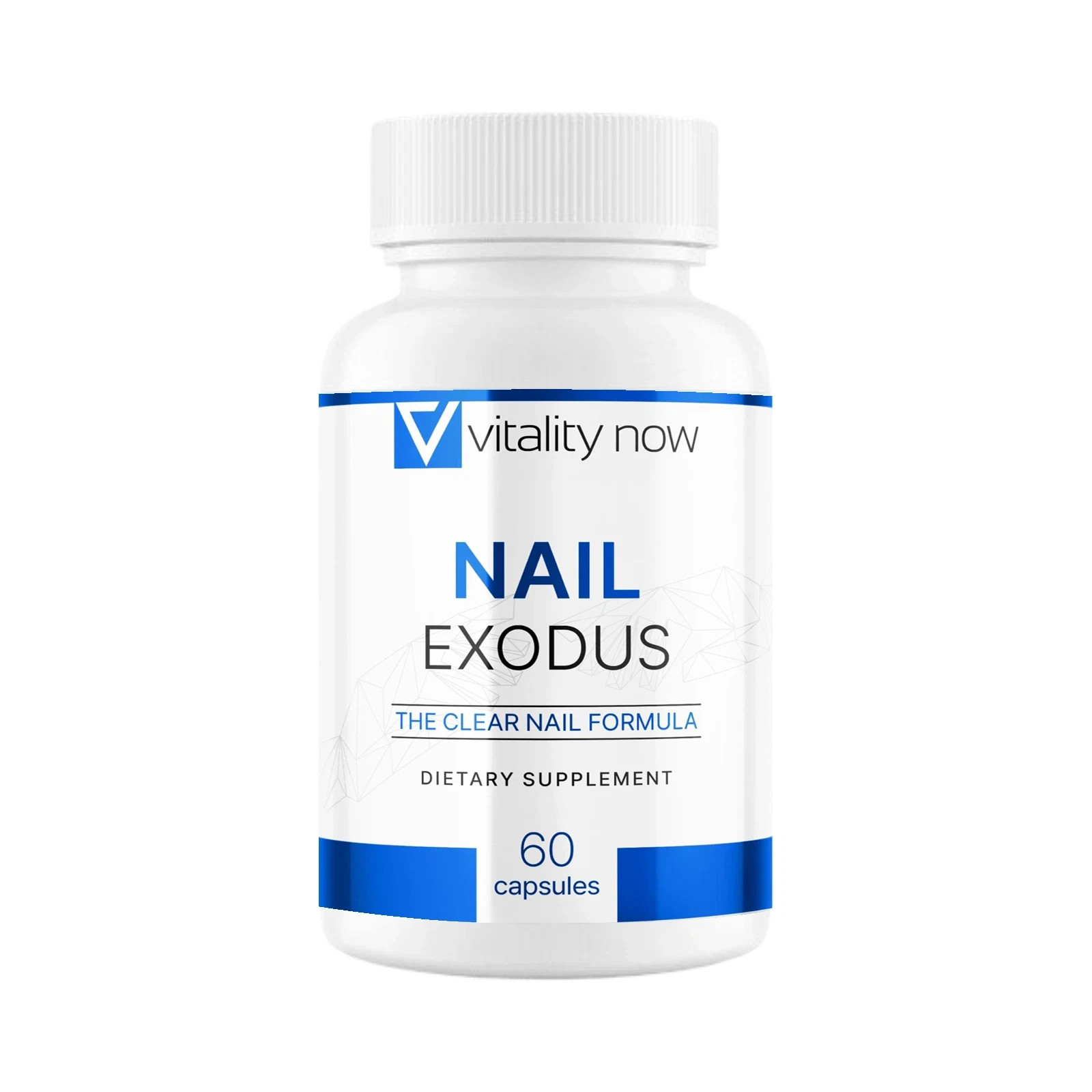 3 Pack Nail Exodus Capsules – Clear Nail Formula & Nail Health Support 60 Cap FS