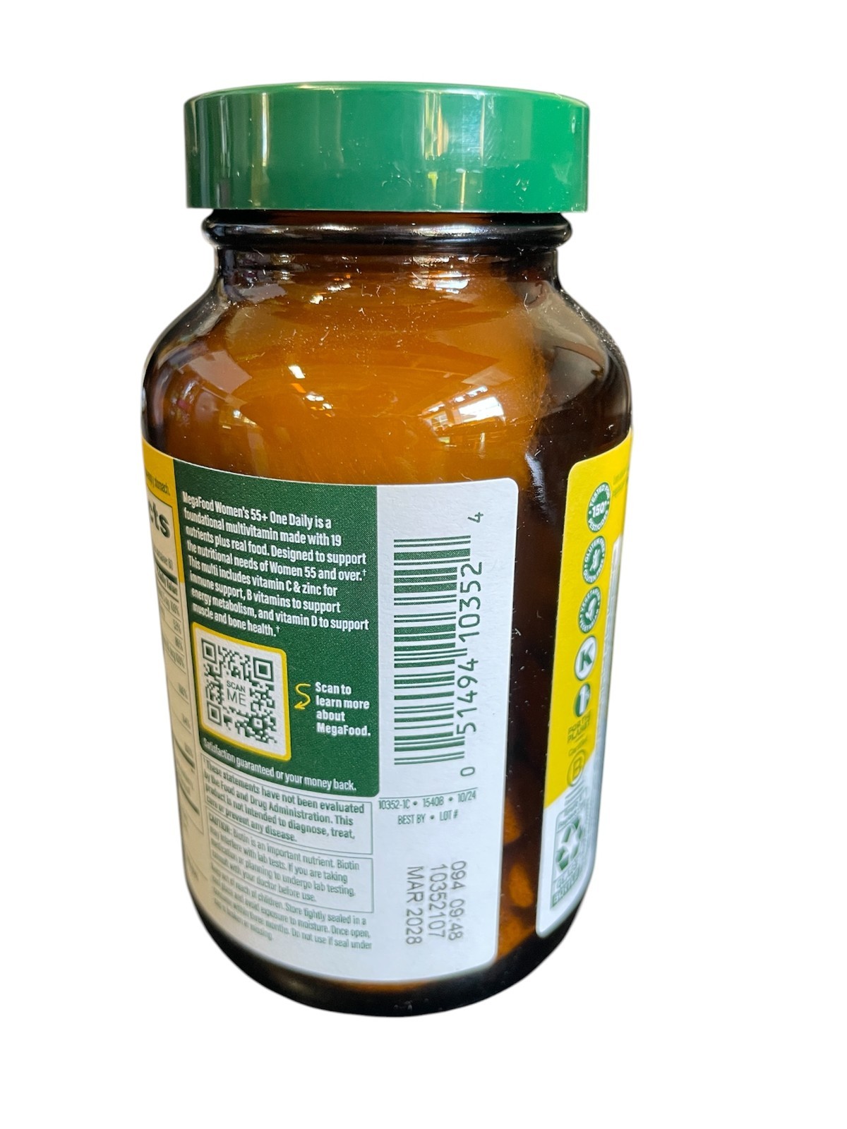 Sealed – MegaFood, Women Over 55 One Daily Vegetarian, 60 tablets