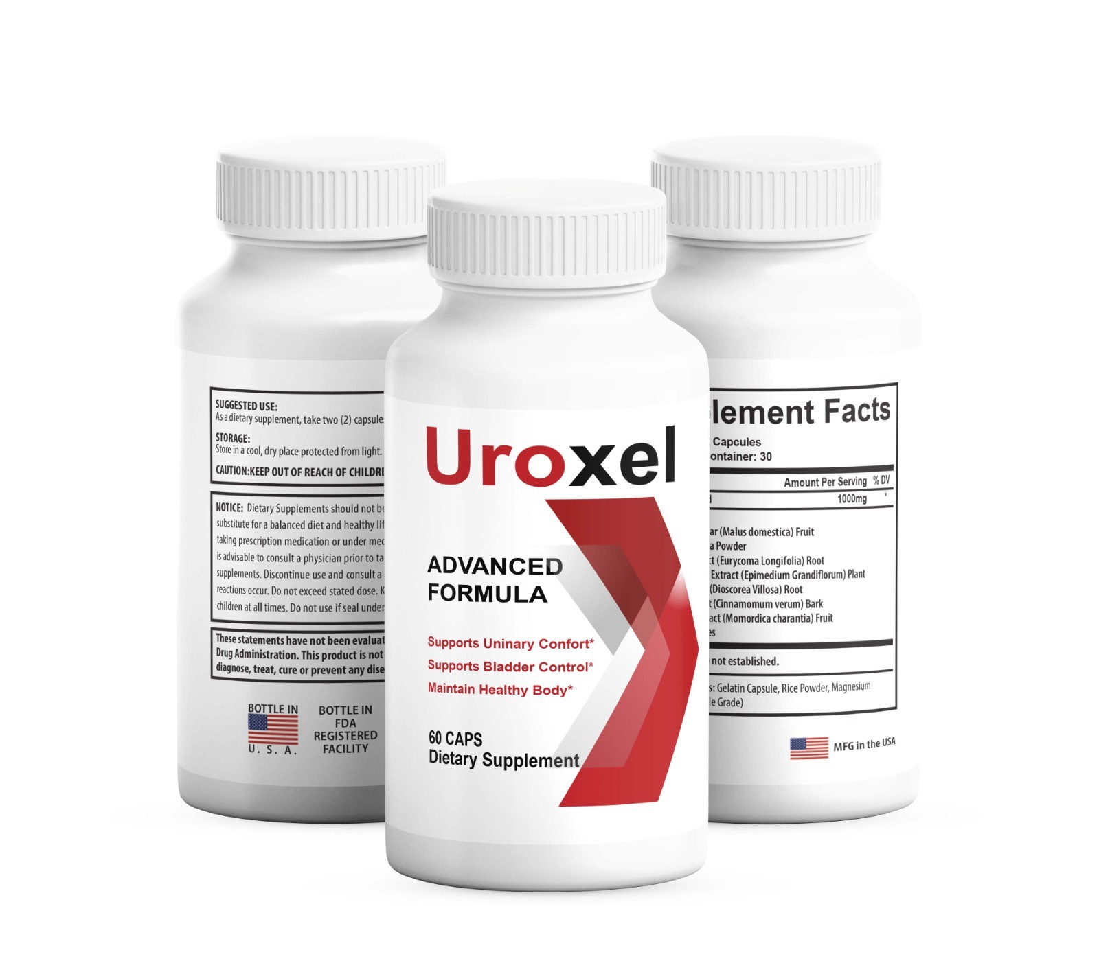 (3 Pack) Uroxel Capsules for Men – Uroxel Capsulas Prostate Health Support