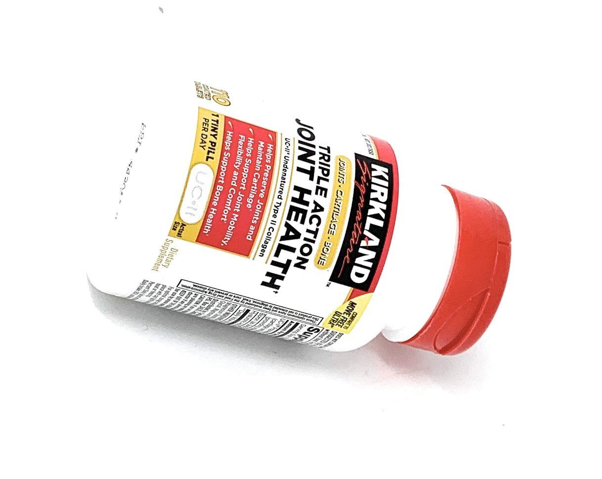 Kirkland Signature Triple Action Joint Health 110 Coated Tablets,Exp:05/2028