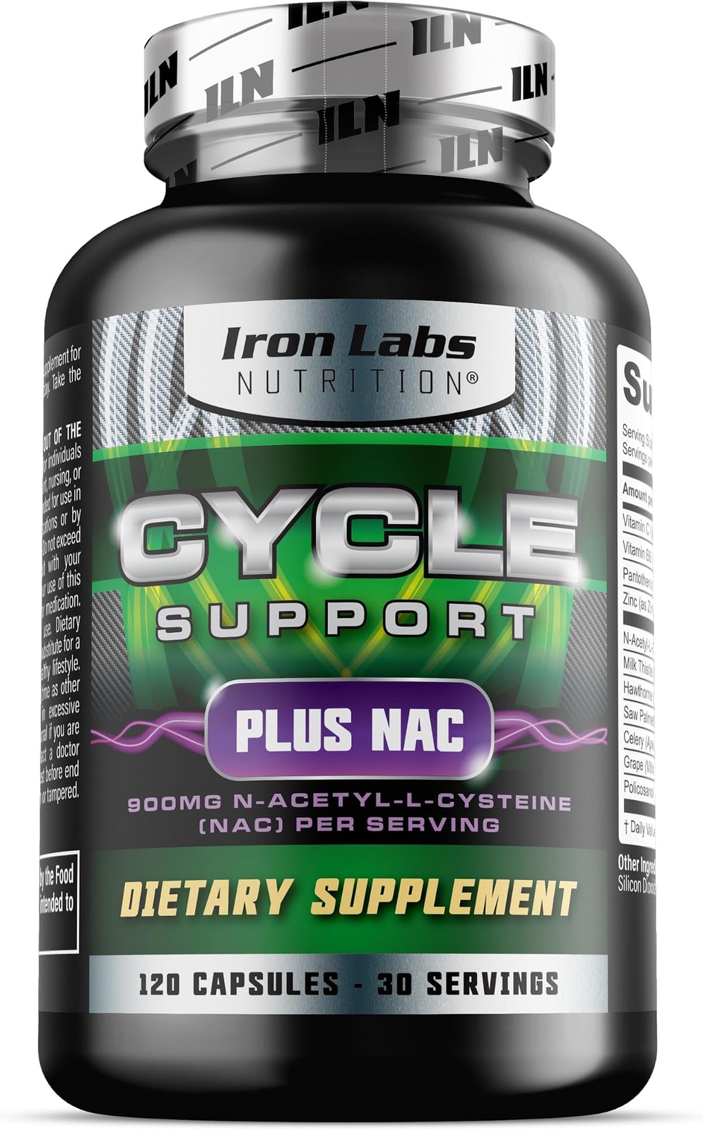 Cycle Support Plus NAC – Cycle Support Supplements for Men – 120 Capsules
